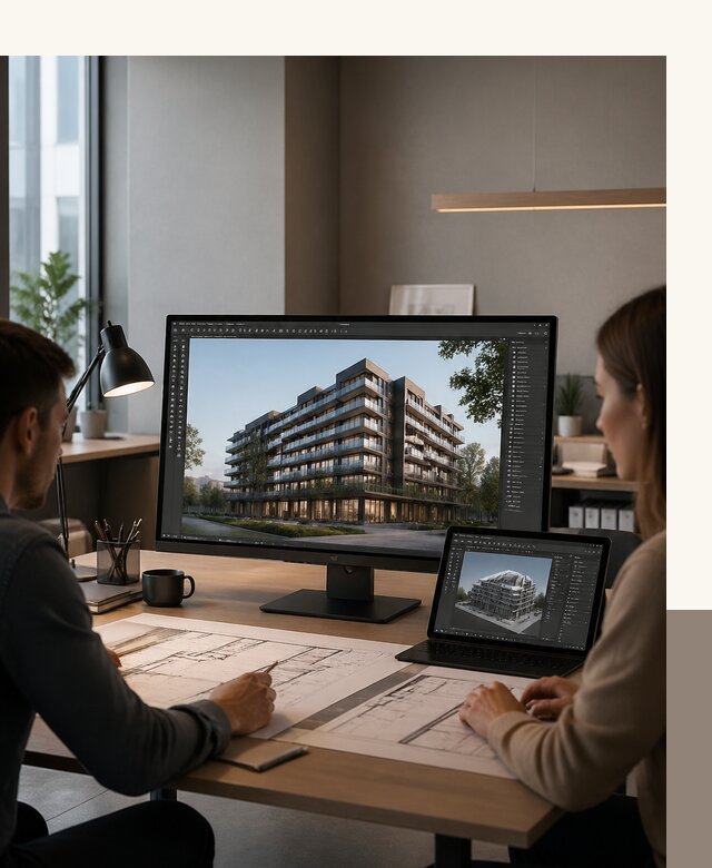 3D визуализация архитектуры и объектов строительства в Красном Сулине