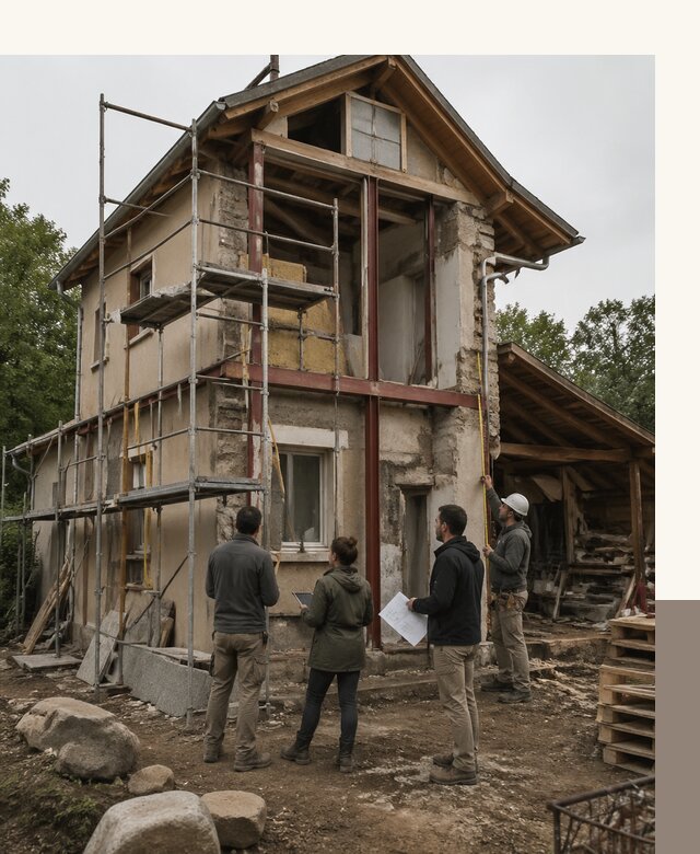 Реконструкция загородного дома под ключ в Красном Сулине от бюро